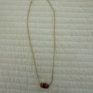 Kendra Scott Elisa Gold Short Pendant Necklace